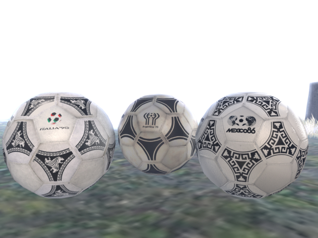 Retro Worldcup Balls