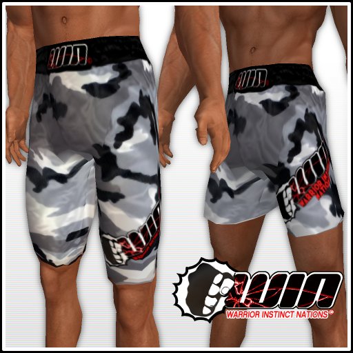 WIN Urban Camo Boxing Trunks Set