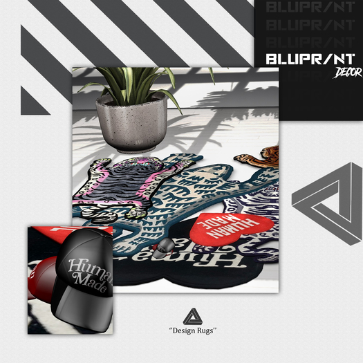 Blupr/nt - " Starter " Design Rugs - (EXCLUSIVE FATPACK)