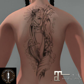 WL-Geisha Back BOM Tattoo 