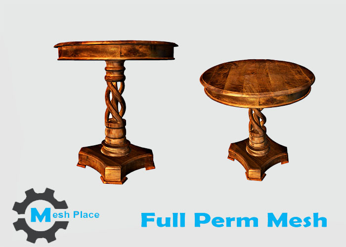 Mesh Place - Victorian Round Table - Full Perm Mesh