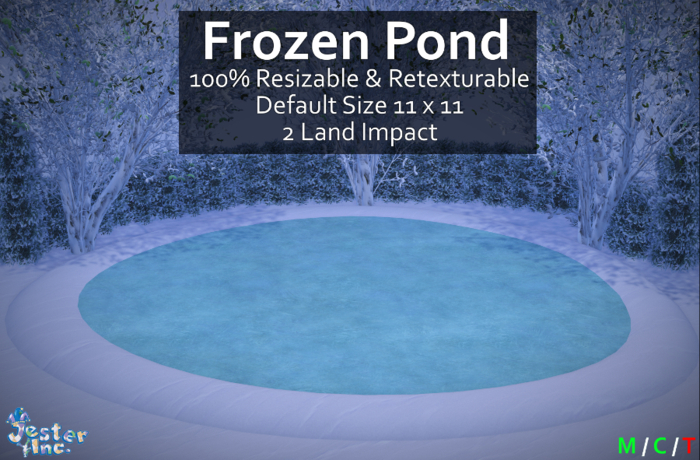[Jester Inc.] Frozen Pond! - Add to Unpack