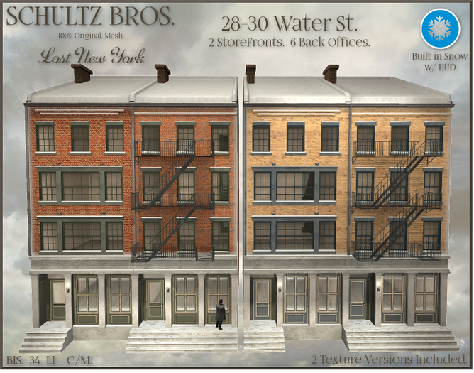 [Schultz Bros.] 28-30 Water St. BIS