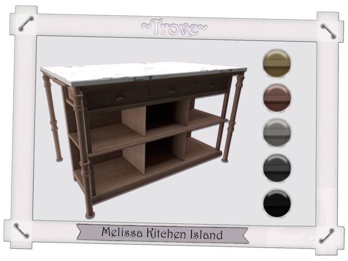 ~Trove~ Melissa Kitchen Island