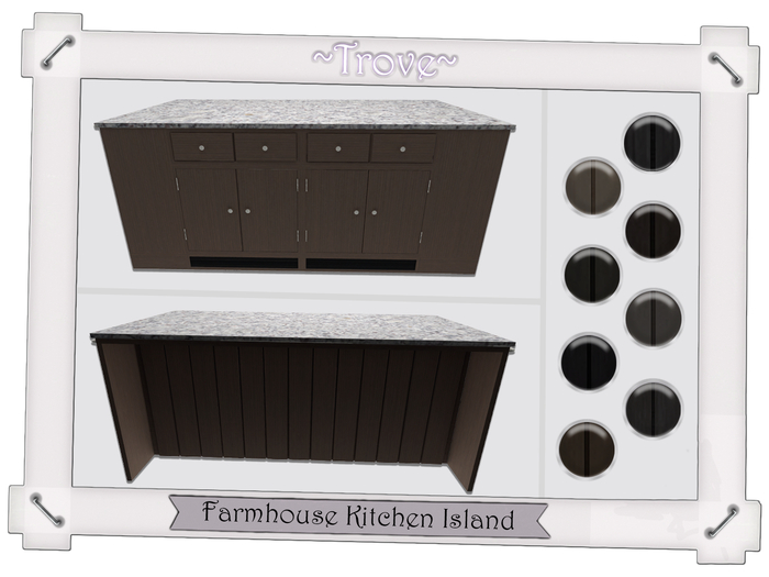 ~Trove~ Farmhouse Kitchen Island