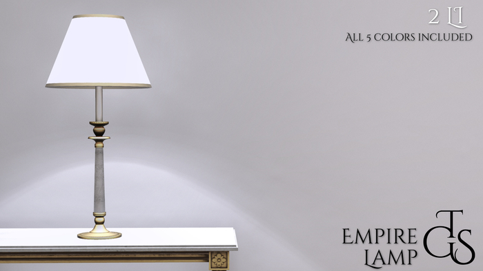 {GS} Empire Table Lamp