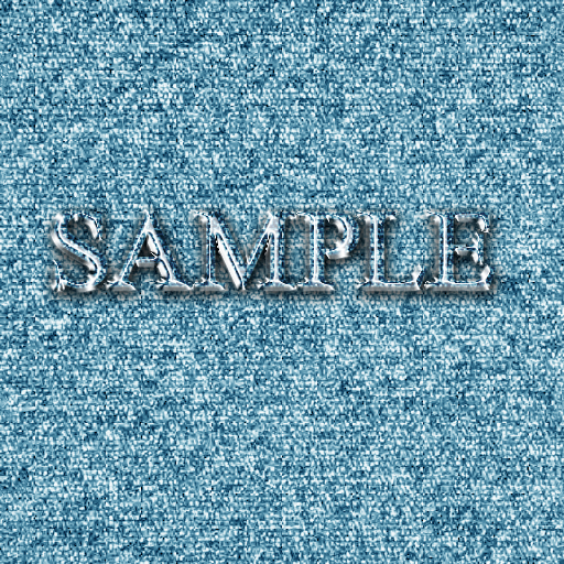 Zoy Texture [ Mottled Knit 02 ] Seamless - Blue