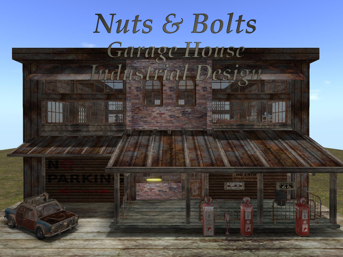 Nuts & Bolts Garage House Furnished