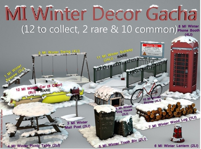 6 MI Winter Lantern (2LI)