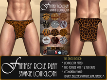 SAVAGE LOINCLOTH V2 - Legacy,Slink,Belleza,Signature,Standart M