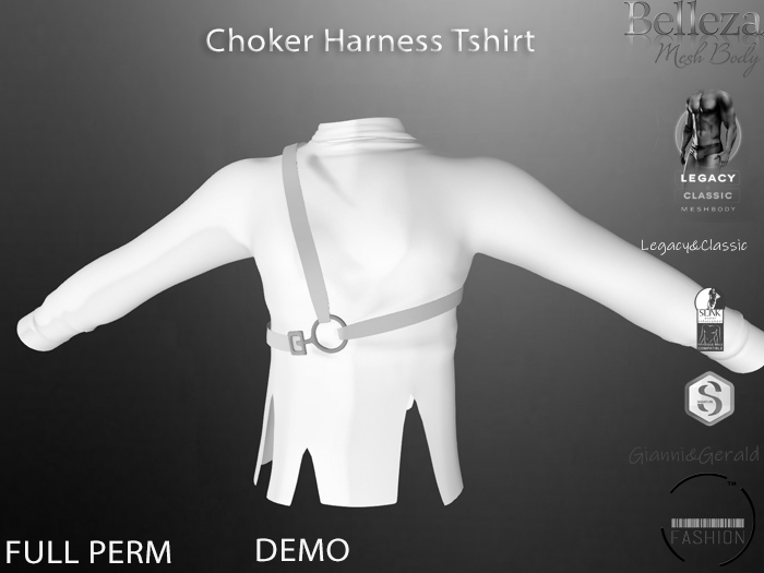 Choker Harness Tshirt DEMO