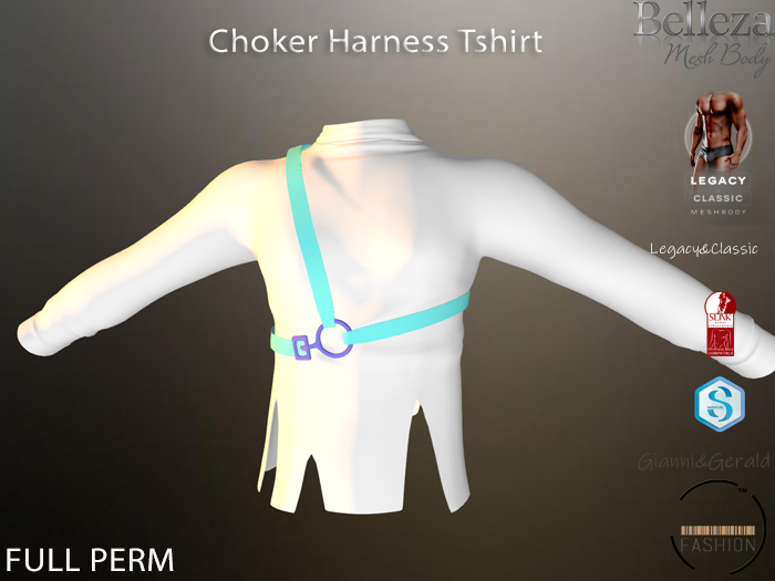 Choker Harness Tshirt