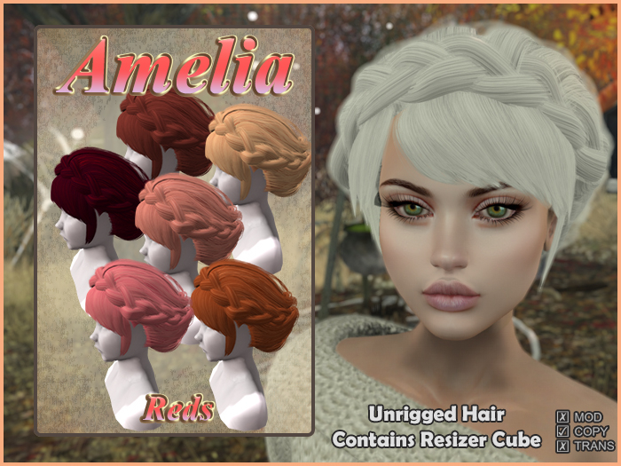 {MB} Amelia Hair {Reds}