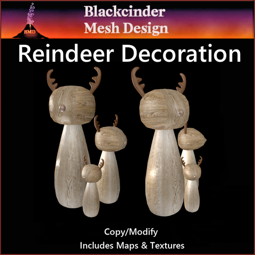 BMD Reindeer Decor