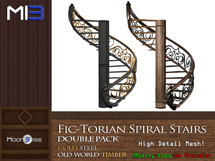 [MB3] Fic-Torian Spiral Stairs - Double Pack