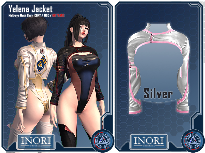 INORI - Yelena Jacket Silver