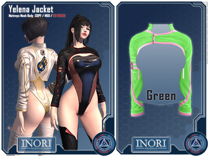 INORI - Yelena Jacket Green