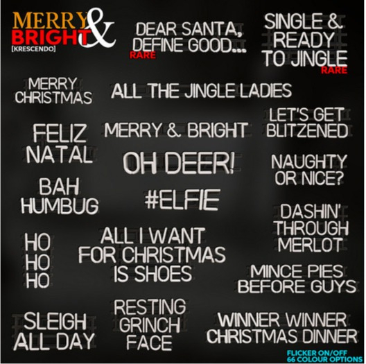 [Kres] Merry & Bright - Single - RARE