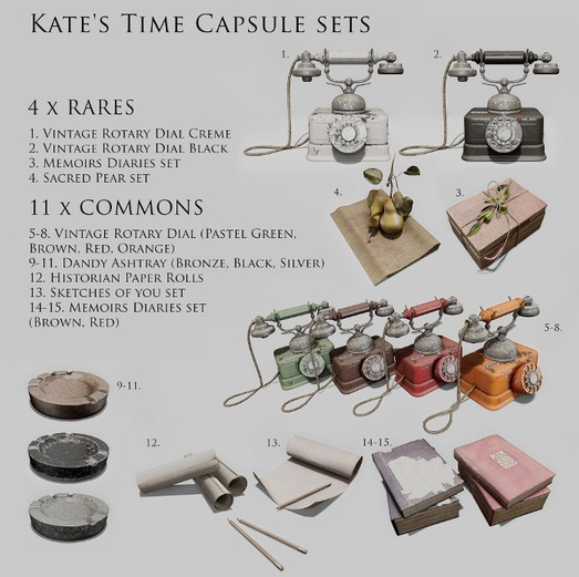 3. Nutmeg. Memoirs Diaries set RARE