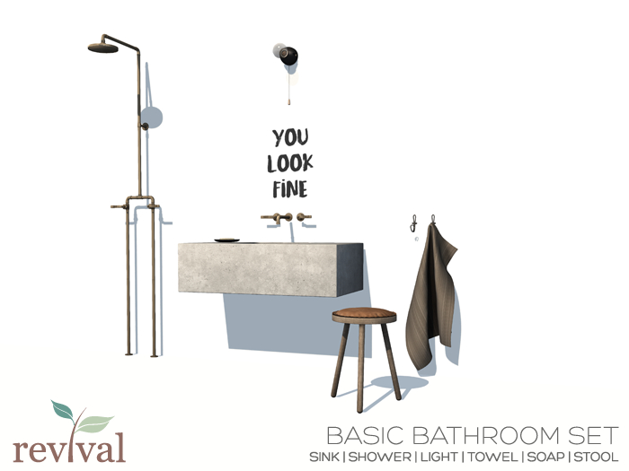 .:revival:. basic bathroom set