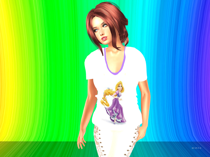 Princess Mesh Blouse-Rapunzel
