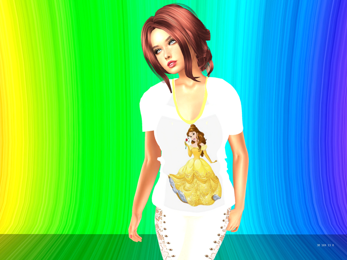 Princess Mesh Blouse-Belle