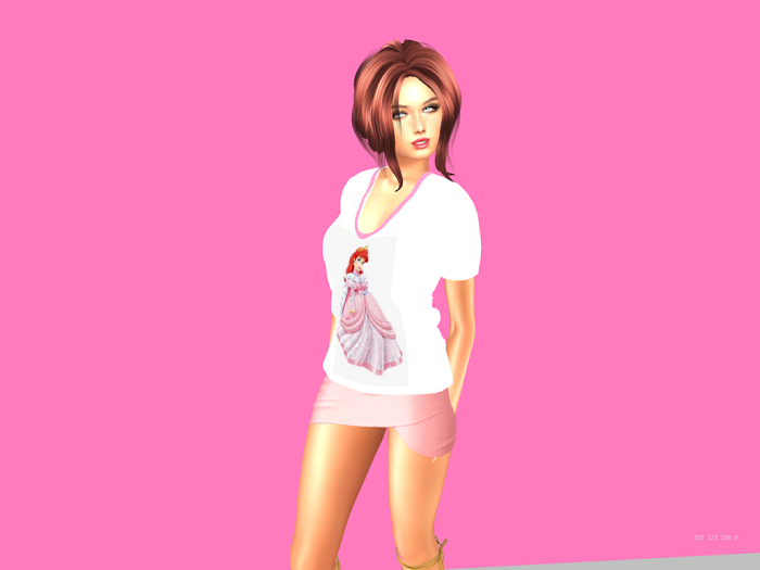 Princess Mesh Blouse-Ariel