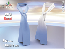 Lara Scarf for REBIRTH Eden body + unrigged vers. - Sky color