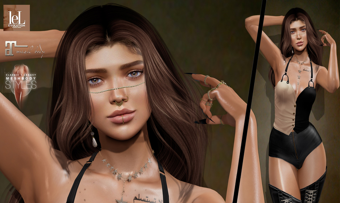 Diva Shape For Lelutka Evo Fleur Head