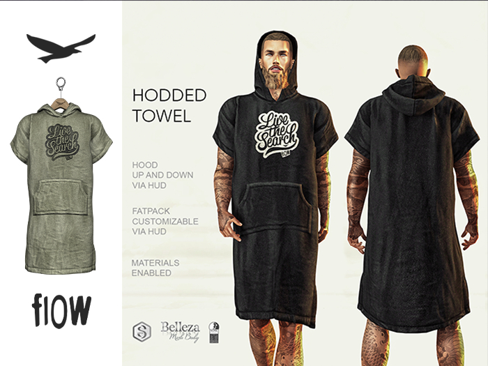 flow . Hooded Towel 03