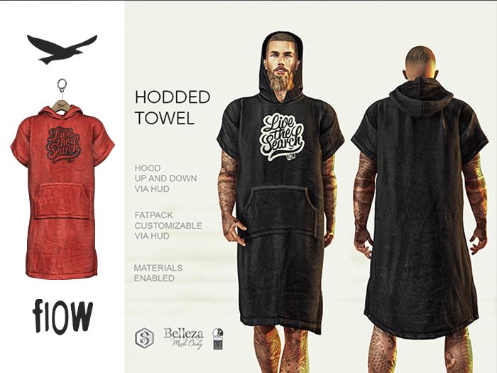 flow . Hooded Towel 05
