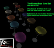 Almost Free Stool Set (Boxed)
