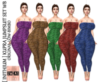 [ INITHIUM ] KUPRA JUMPSUIT SET WB