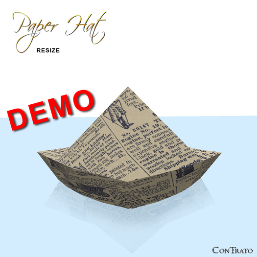 [ConTrato] Paper Hat DEMO 