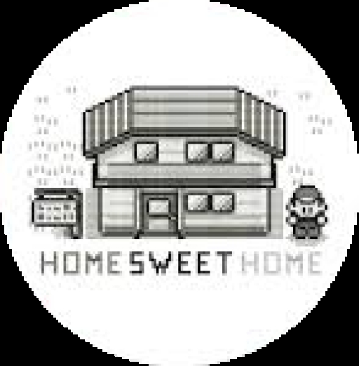 Home Sweet Home Faux Needlework Texture