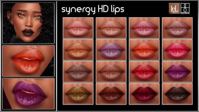 *Booty's Beauty* [Lelutka Evolution] Synergy HD Lips