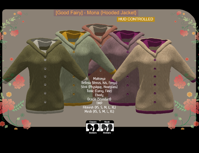 [Good Fairy] - Mona {Hooded Jacket}