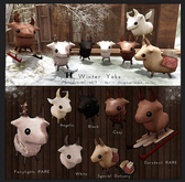 +Half-Deer+ Winter Yak - White