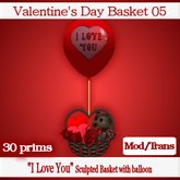 Valentine's Day Basket "I Love You" 05