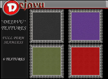 ^Dejavu^ Full Perm Lace  Pillow    Texture 01