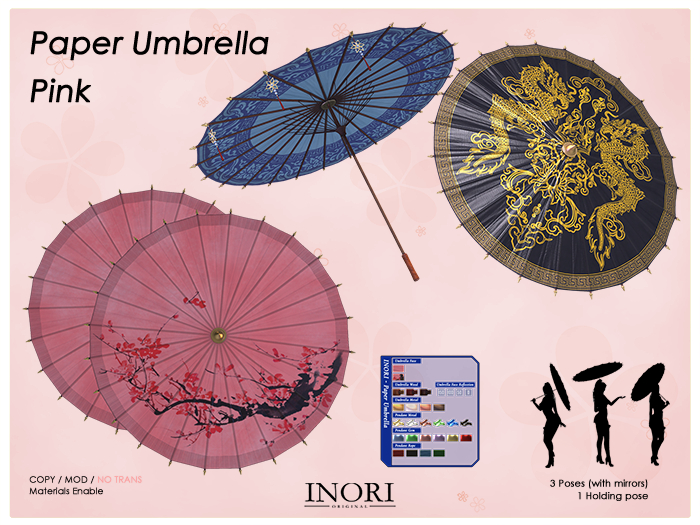 INORI - Paper Umbrella Pink (fix)