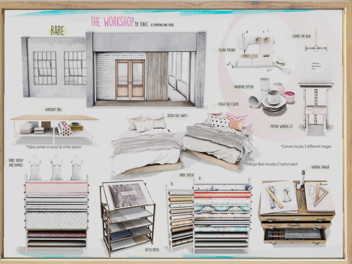 ionic : Design Bed (Color)