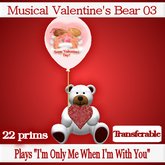 Musical Valentine's Bear 03