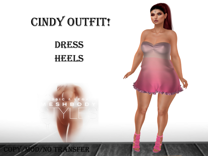 Cindy Outfit Legacy DualPink (Boxed)