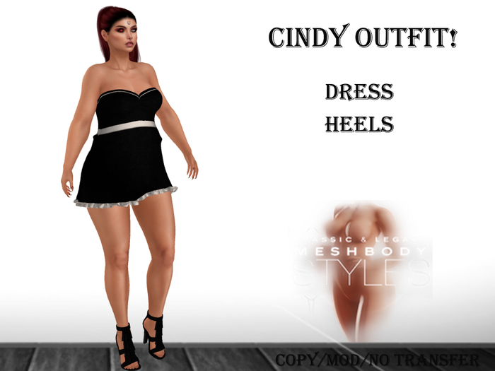 Cindy Outfit Legacy Black (Boxed)
