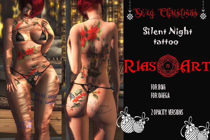 [RiasArt] -Silent Night Tattoo-BOM/OMEGA