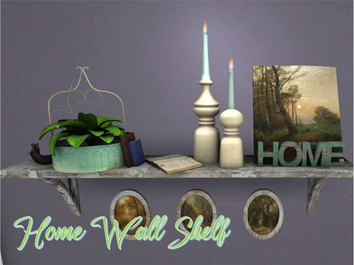 E C H O :: Home Wall Shelf Decor (BOXED)