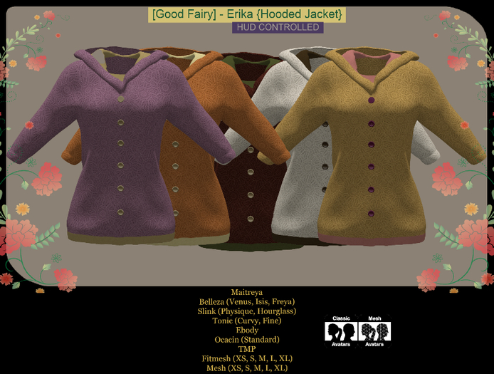 [Good Fairy] - Erika {Hooded Jacket}