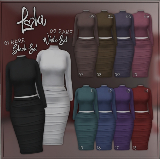 15. Loki - I Am Elegance GACHA - Mint Skirt - Maitreya