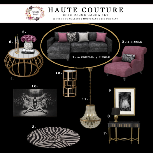 Petite Mort- HC Chaise Lounge (bagged) RARE